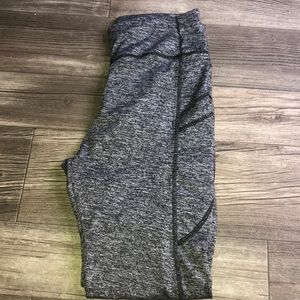Black and grey leggings